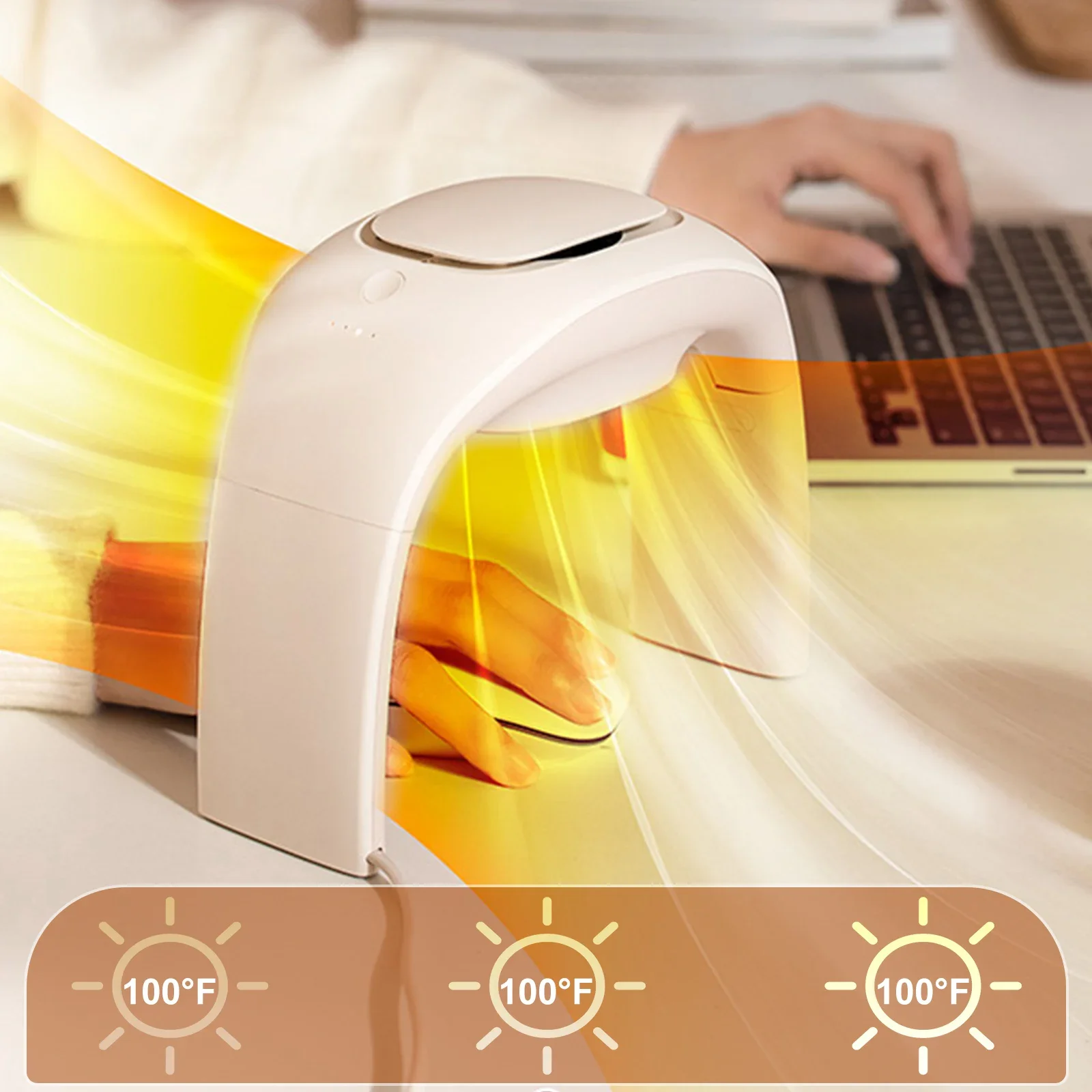 The Office Tech - Calentador de manos portátil para ratón
