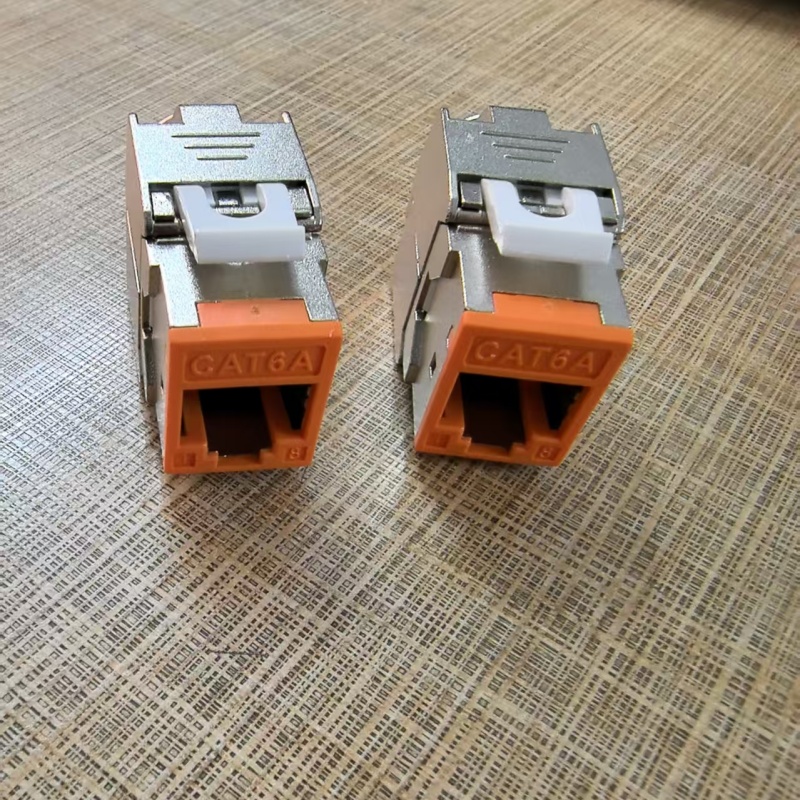 Patch Panel Cat6 - Conector CAT6A Cat6 6 6A RJ45,