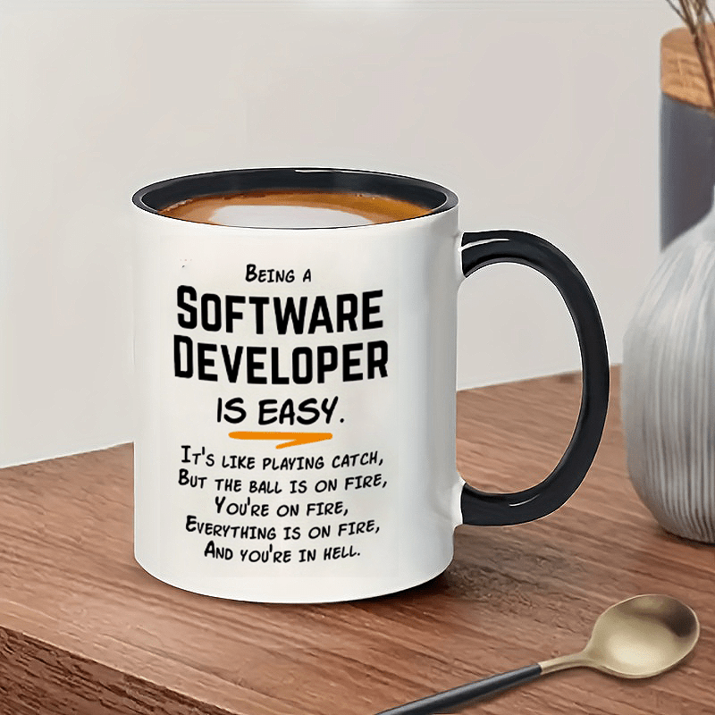 The Office Tech - Taza de Cerámica de 11 oz
