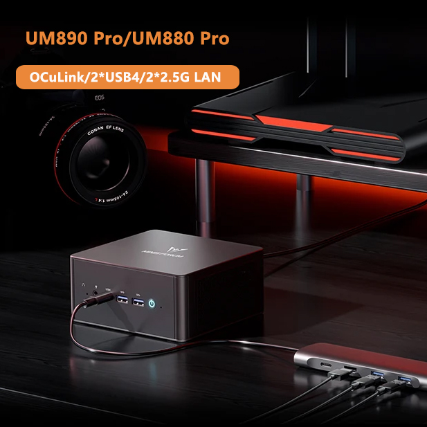 Amd Cpu Ryzen 9 - Mini PC para Juegos MINISFORUM OCuLink