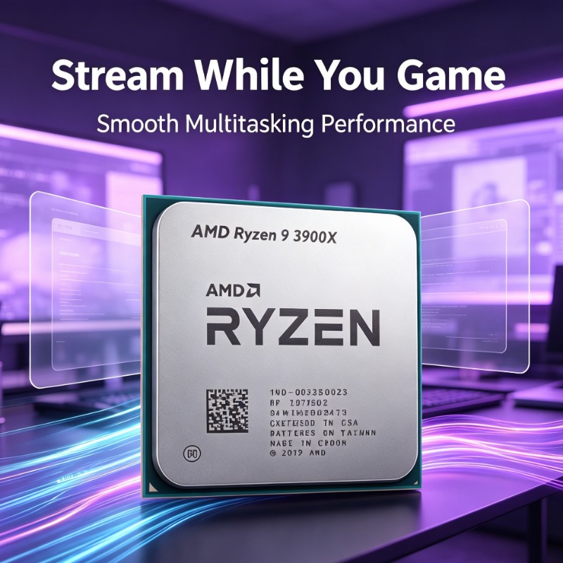 Amd Cpu Ryzen 9 - Procesador AMD Ryzen 9 3900X AM4