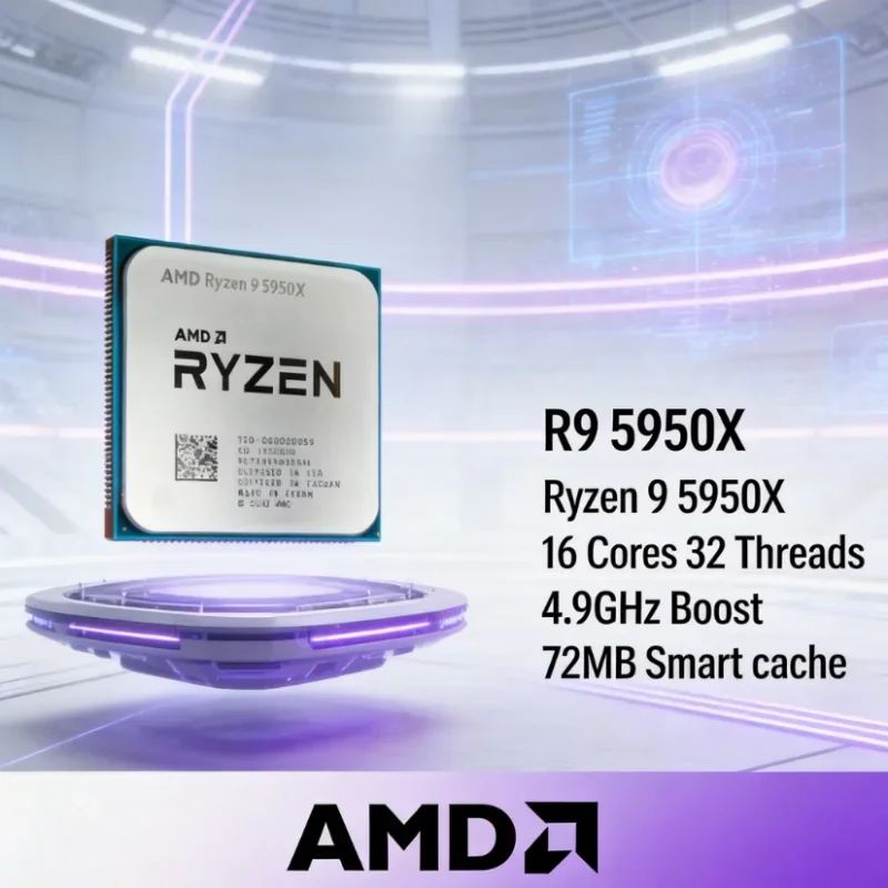 Amd Cpu Ryzen 9 - Procesador AMD Ryzen 9 5950X R9