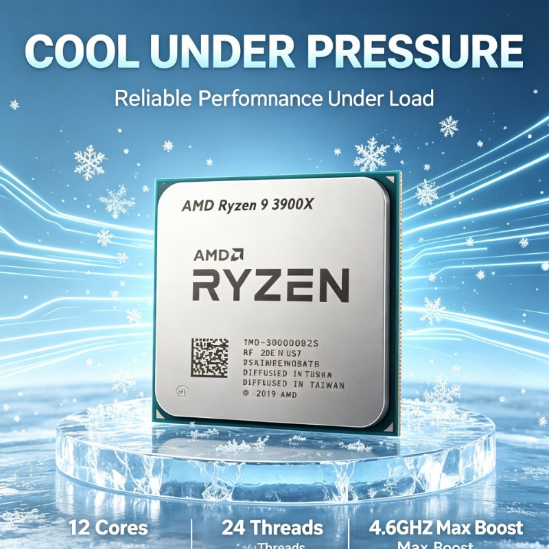 Amd Cpu Ryzen 9 - Procesador Ryzen 9 3900X para computadora