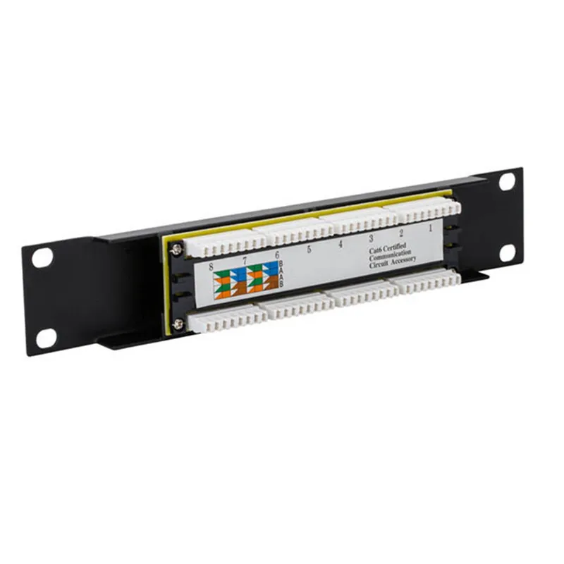 Adaptador de red para el hogar - Patch Panel Cat6 reseña y precio