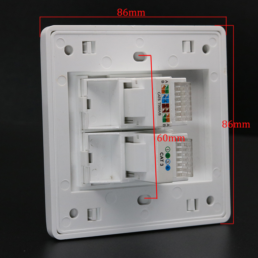Xintylink RJ11 RJ45 Conector M - Patch Panel Cat6 reseña y precio
