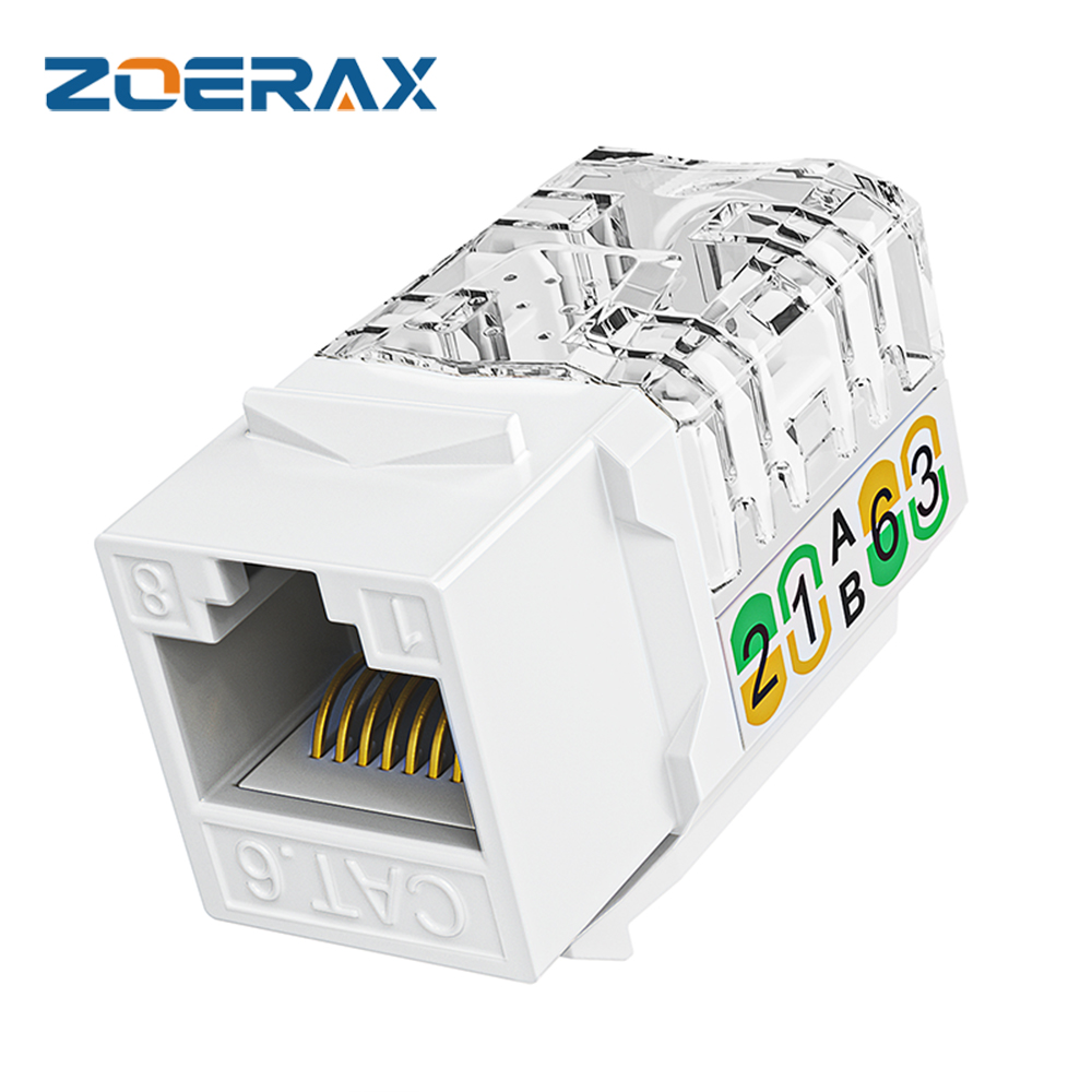 ZoeRax RJ45 Cat6/5e Conector K - Patch Panel Cat6 reseña y precio
