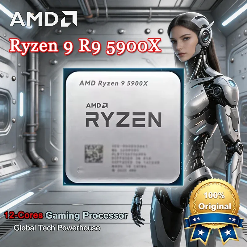 CPU AMD Ryzen 9 5900X para PC  - Amd Cpu Ryzen 9 reseña y precio