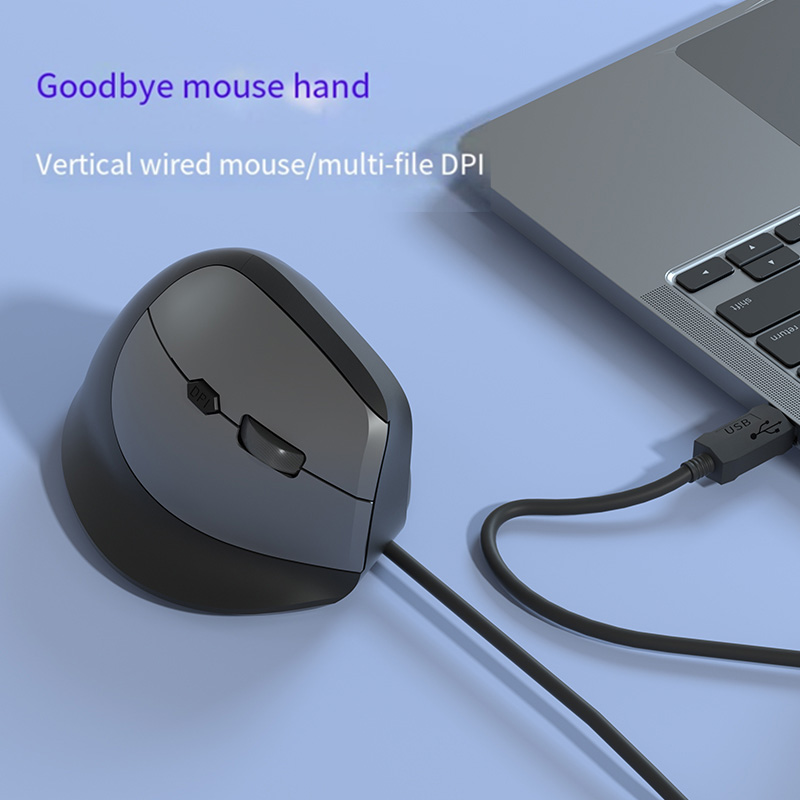 Ratón RGB Vertical con cable p - Ergonomic Mouse Vertical reseña y precio