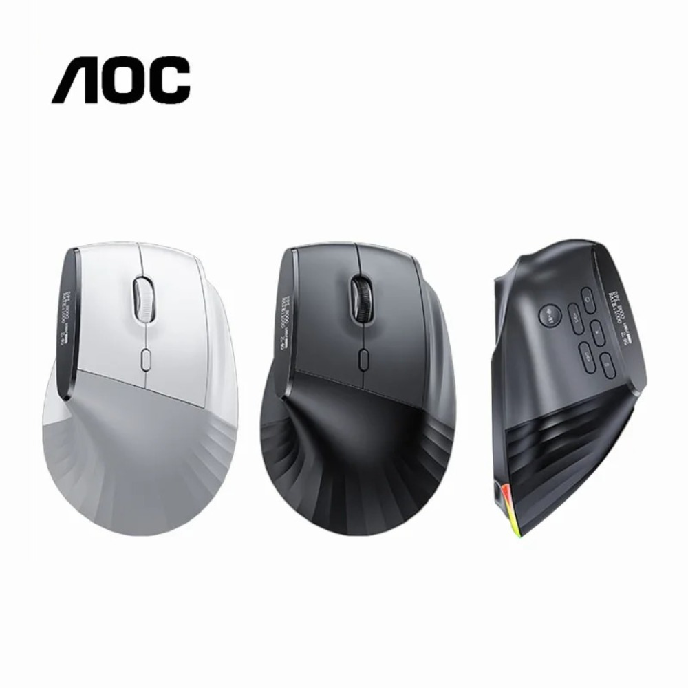 Ratón AOC GM500 con pantalla i - Ergonomic Mouse Vertical reseña y precio