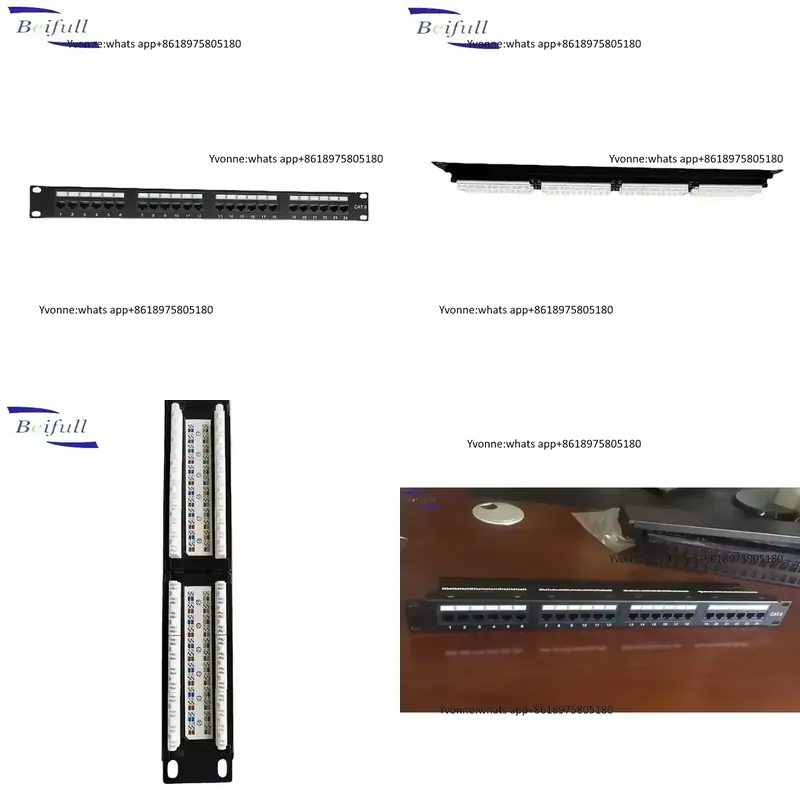 Panel de Conexiones UTP de 19  - Patch Panel Cat6 reseña y precio