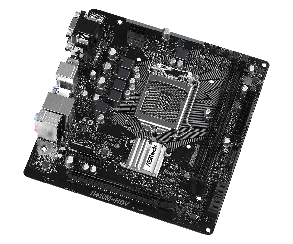 Placa base ASROCK H410M-HDV In - Intel Cpu Core I9 reseña y precio