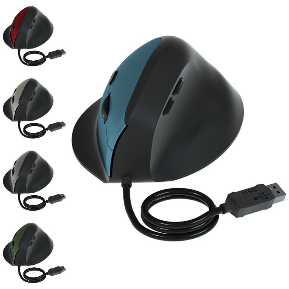 Ratón óptico ergonómico de 800 - Ergonomic Mouse Vertical reseña y precio