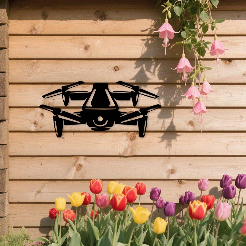 Moderna Silueta de Dron en Alu - The Office Tech reseña y precio