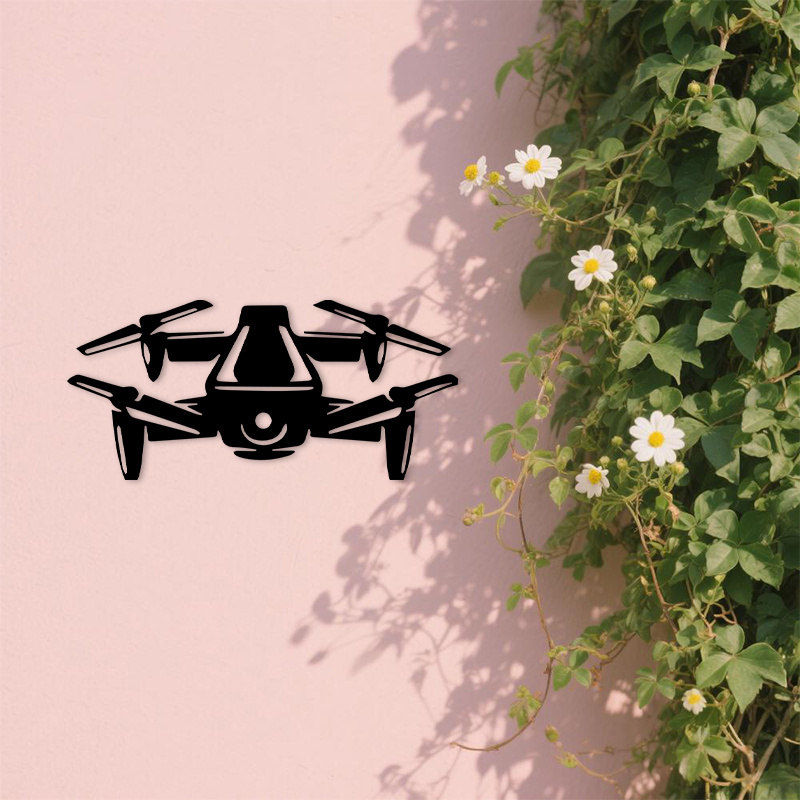 Moderna Silueta de Dron en Alu - The Office Tech reseña y precio