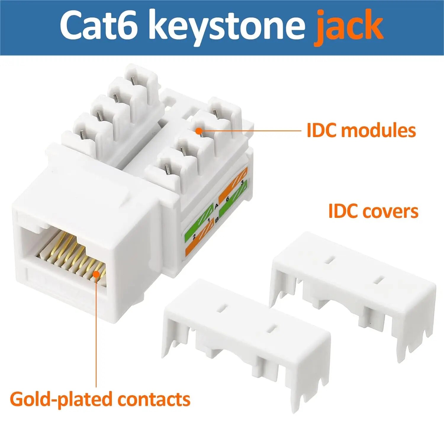 ZoeRax Paquete de 10 conectore - Patch Panel Cat6 reseña y precio