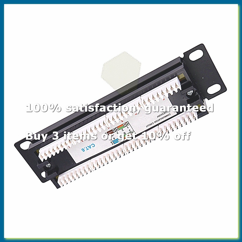Panel de Conexiones CAT6 de 8  - Patch Panel Cat6 reseña y precio