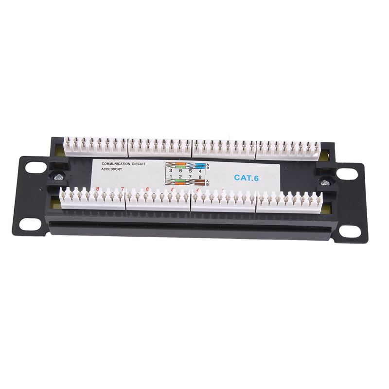 Panel de Conexiones CAT6 de 8  - Patch Panel Cat6 reseña y precio