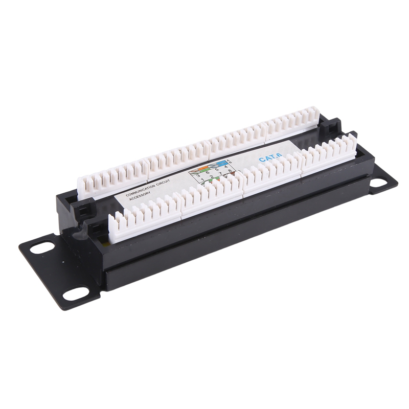 Panel de Conexiones CAT6 de 8  - Patch Panel Cat6 reseña y precio