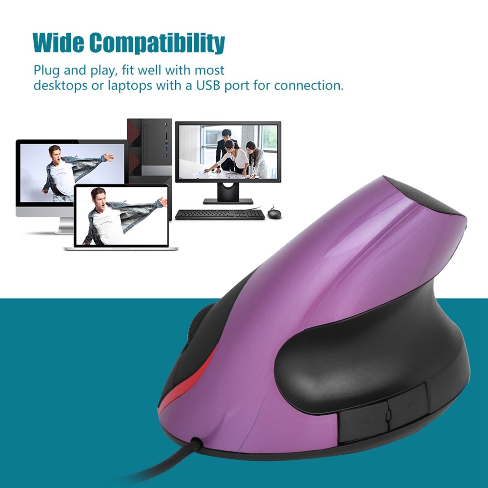 Ratón Vertical Comfort Grip de - Ergonomic Mouse Vertical reseña y precio