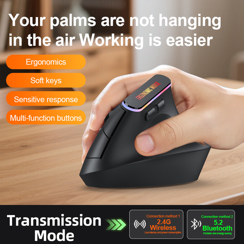 Nuevo Mouse Vertical Inalámbri - Ergonomic Mouse Vertical reseña y precio