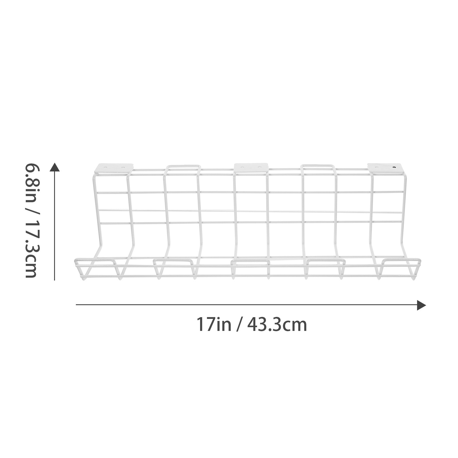 Organizador de cables debajo d - Surge Protector Rack reseña y precio