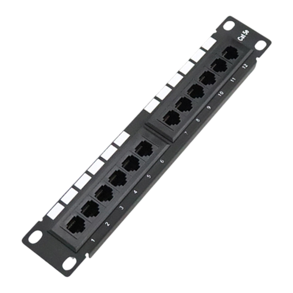 Panel de Conexiones de 12 Puer - Patch Panel Cat6 reseña y precio