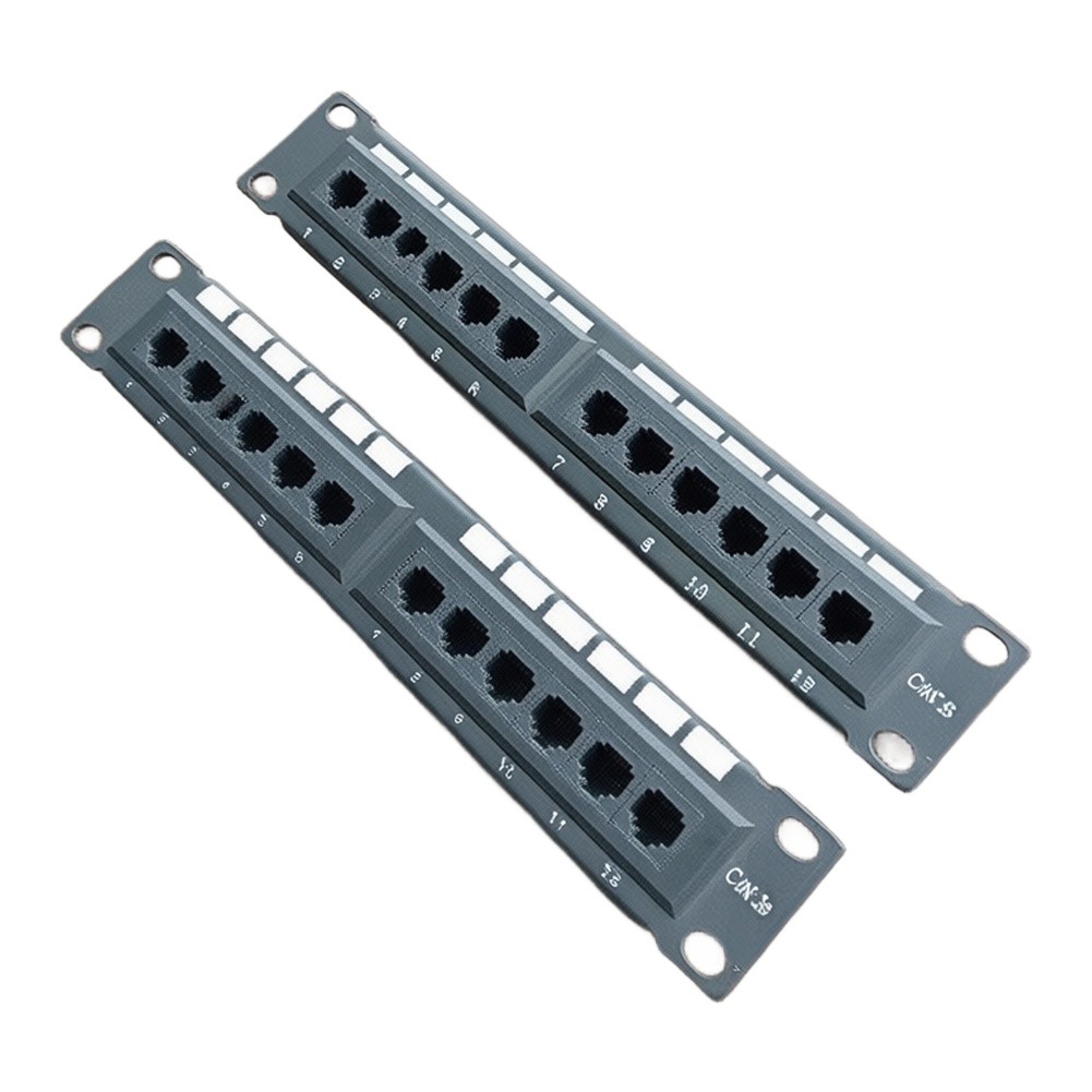 Panel de Conexiones de 12 Puer - Patch Panel Cat6 reseña y precio