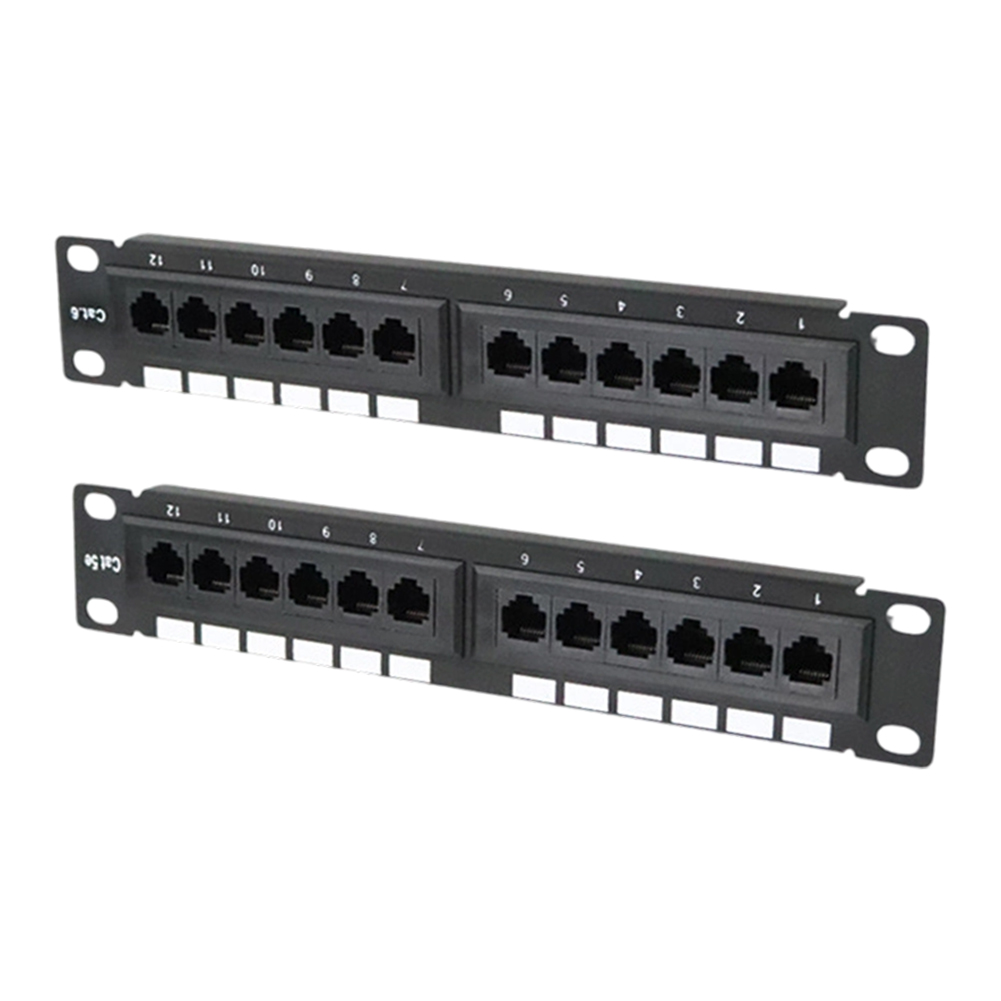 Panel de Conexiones de 12 Puer - Patch Panel Cat6 reseña y precio